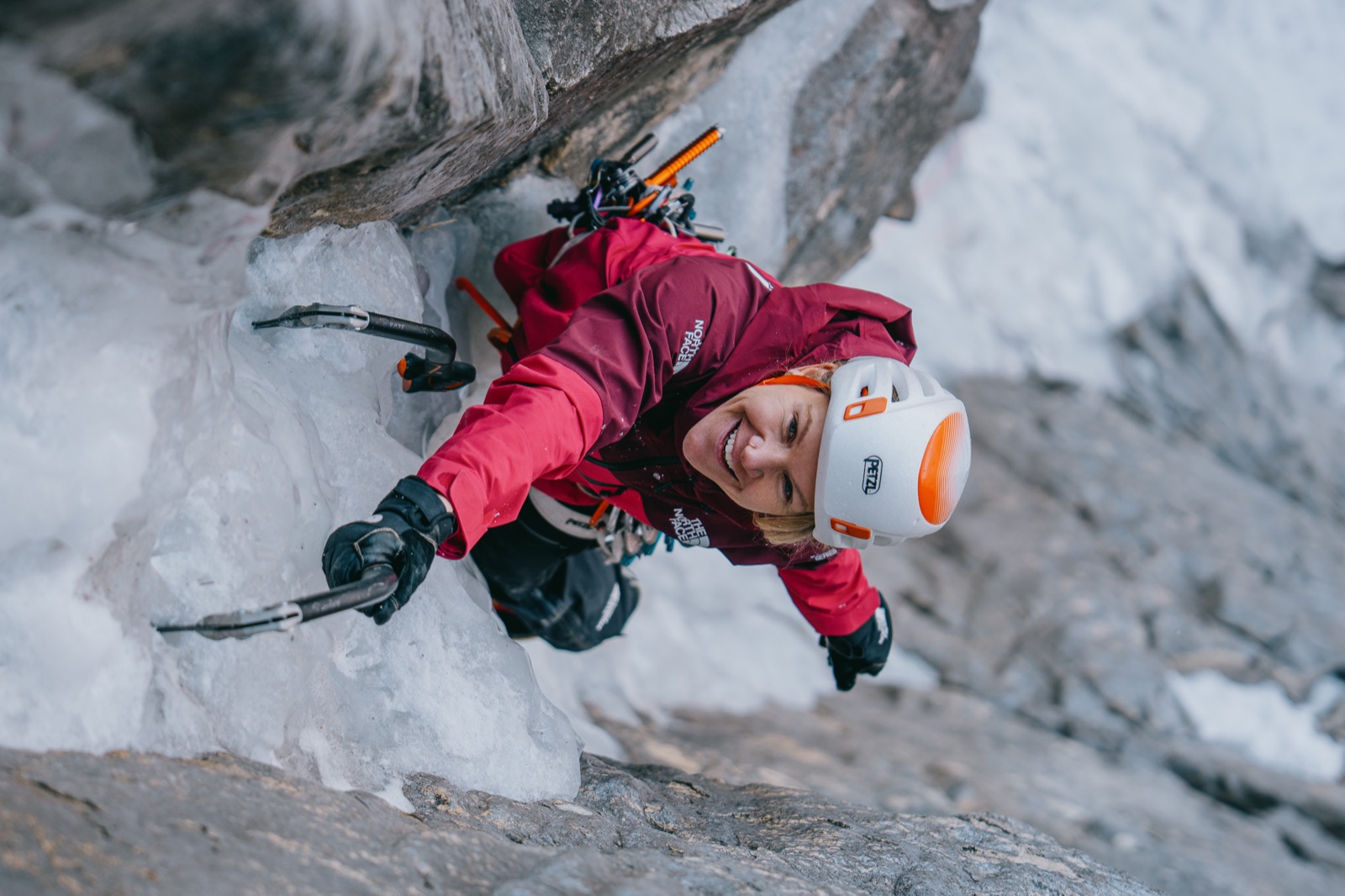 Anna Pfaff in the mountains