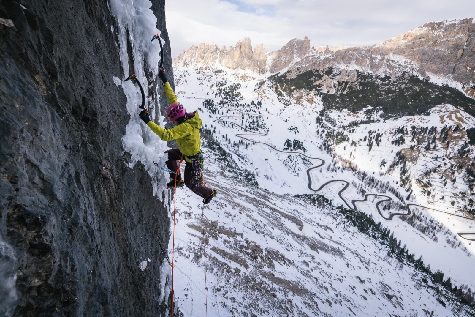 Ines Papert in the mountains