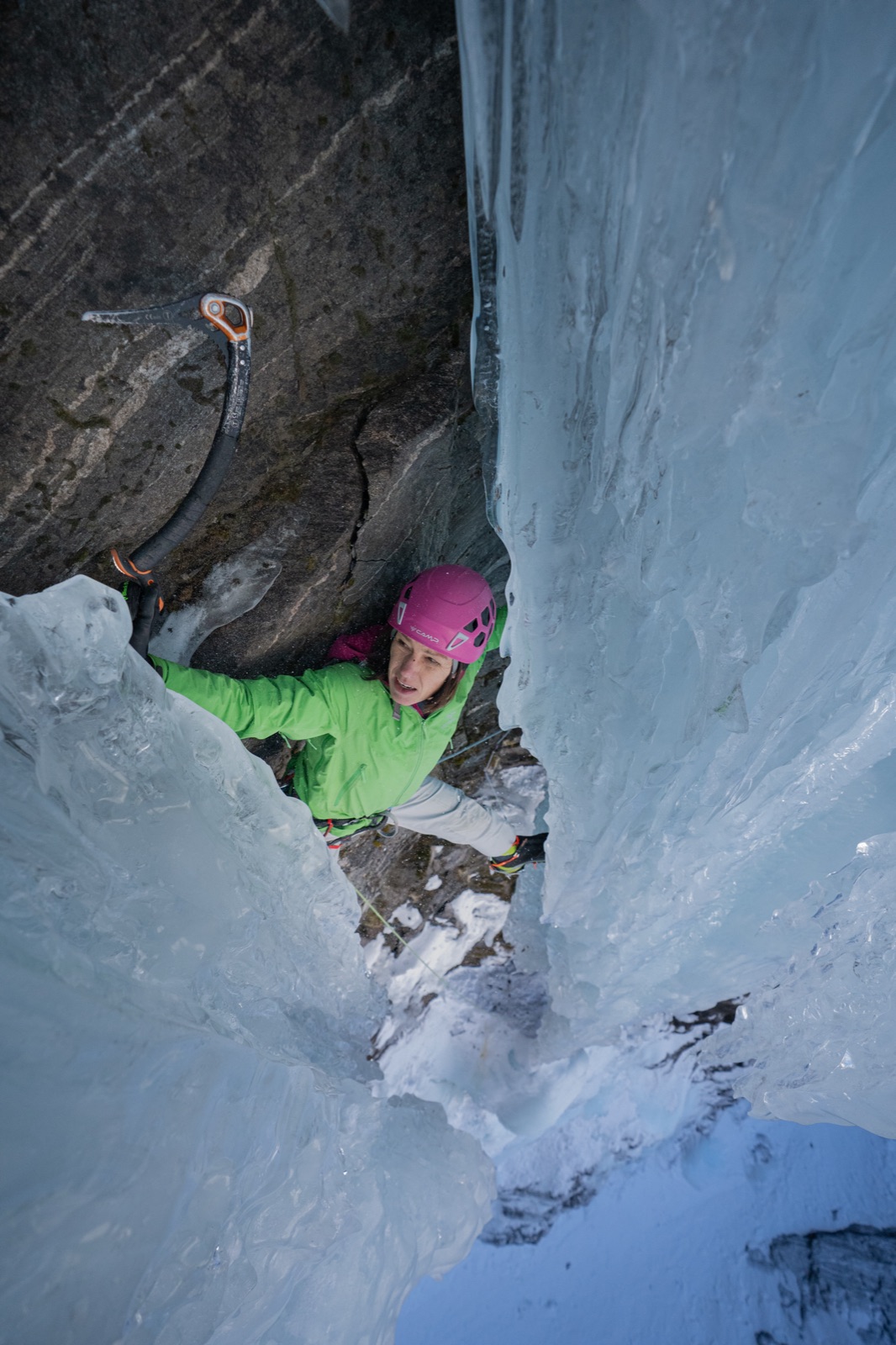 Ines Papert in the mountains