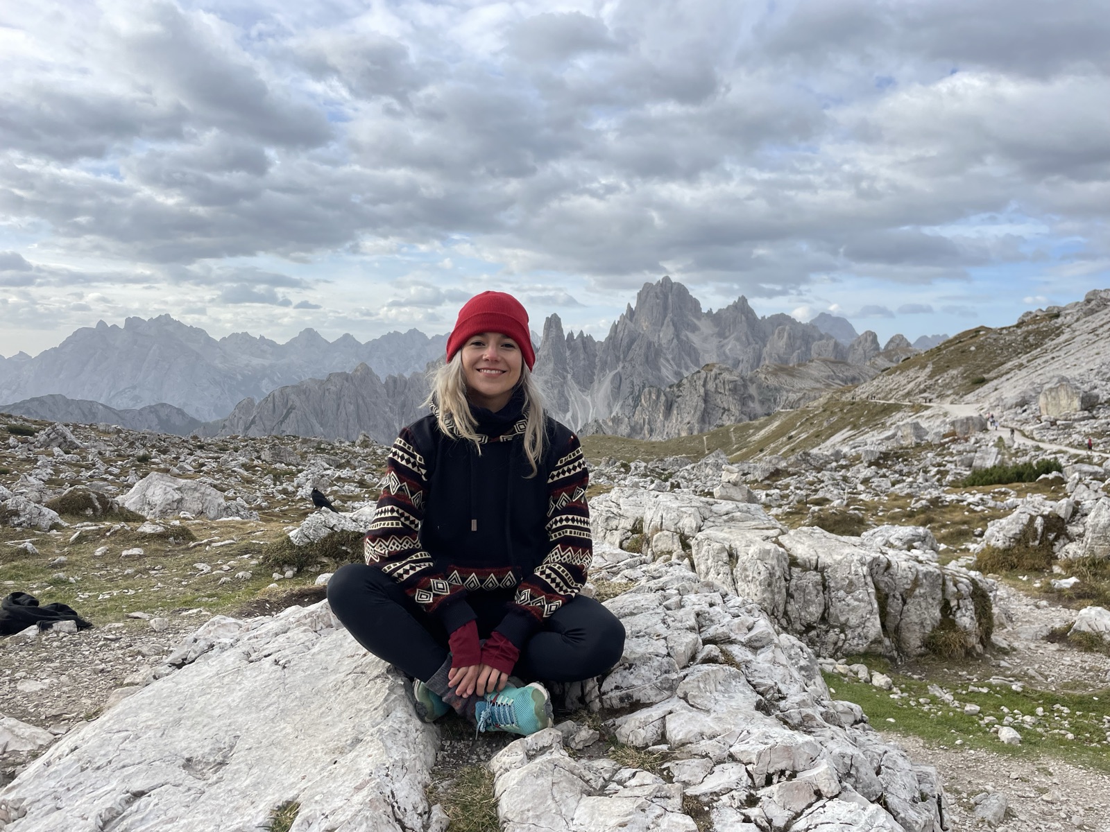 Ishtar Rizzo in the mountains