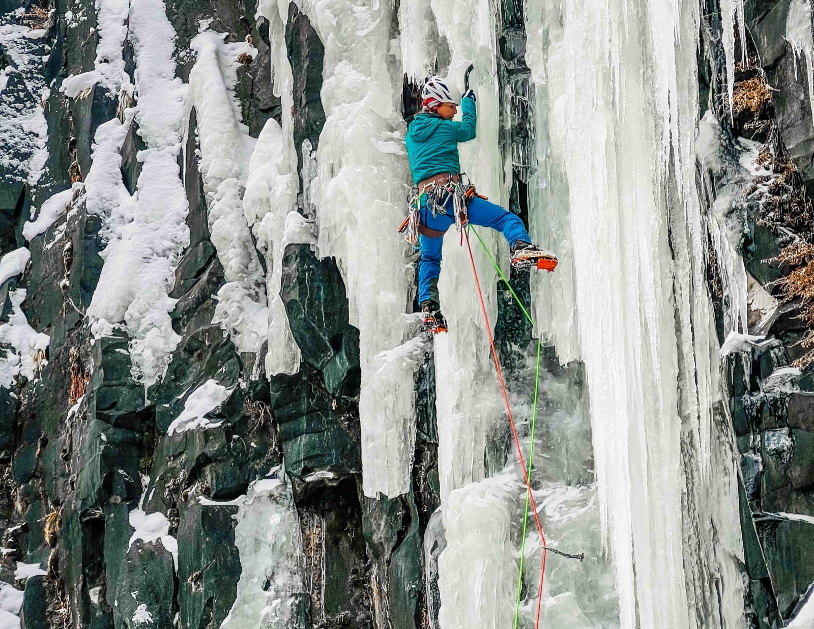 Jeannie Wall in the mountains