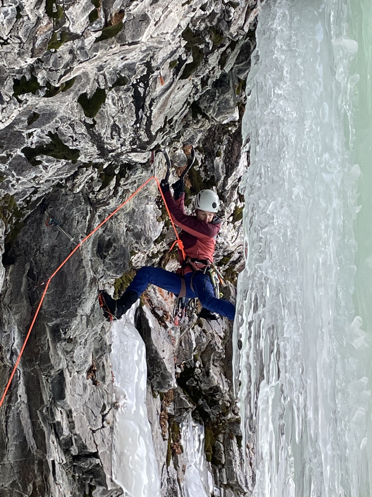 Jeannie Wall in the mountains
